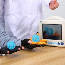 Guante inteligente para entrenamiento con los dedos para pacientes con accidente cerebrovascular
